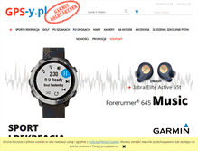 Tablet Screenshot of gps-y.pl